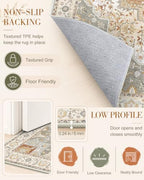 OLANLY 2x8 Washable Runner Rug, Soft Non Slip Carpet for Hallway Kitchen - Image 7