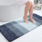 OLANLY Bathroom Runner Rug 44x20, Extra Soft Absorbent Microfiber Bath Rugs by OLANLY