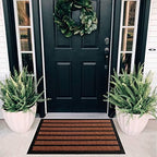 Ubdyo Extra Durable Door Mat Outside Entrance (30" x 17", Bright Burgundy) - Image 6