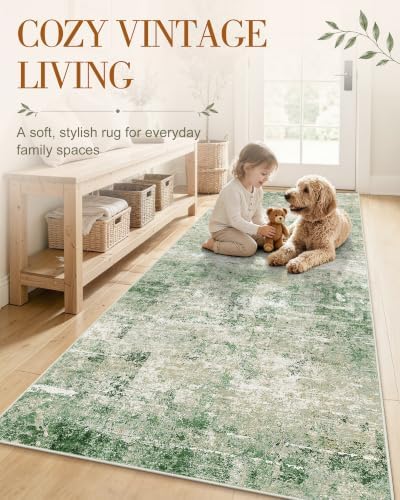 OLANLY 2x3 Washable Small Rug Non Slip Indoor Door Mat for Entryway Bedside - Image 3