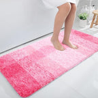 OLANLY Bathroom Runner Rug 45x27, Extra Soft Absorbent Microfiber Bath Rugs by OLANLY