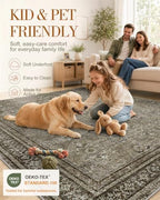 OLANLY 2x3 Washable Small Rug Non Slip Indoor Door Mat for Entryway Bedside - Image 5