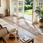 Lofus 2x10 Hallway Kitchen Washable Runner Rug, Entry Long Carpet Brown - Image 3