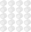 PATIKIL RCA Anti Dust Plug Dustproof Cover, 5pcs 0.4"/10mm Port Stopper Protector Silicone RCA Female Connector for TV Speaker Set-Top Boxes DVD Players Projectors, Clear