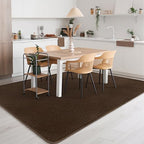 AROGAN 5x7 Area Rugs for Living Room Non Slip Dorm Bedroom Rug, Coffee - Image 2