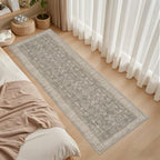 3x14 Hallway Washable Runner Rug: Kitchen Carpet Warm Taupe - Image 3