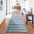 Chicrug 2x6 Blue Washable Runner Rug for Hallway Kitchen Entryway Non Slip by ChicrugHomeDecor
