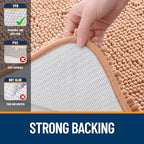 OLANLY Large Bathroom Rugs 50x30, Extra Soft Absorbent Chenille Bath Rugs - Image 6