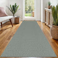 EARTHALL Washable Runner Rug, Non Slip Kitchen Runner, 3x8 Ft, Green/Grey by Unknown