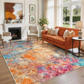 8x10 Area Rugs for Living Room Washable Bedroom Dining Room Colorful by Aelenmu