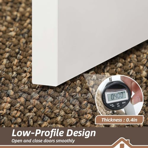 BEQHAUSE Indoor Door Mat 20" x 32", Dirt Trapper Door Mats, Brown - Image 5