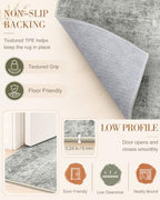 OLANLY 2'6"x12' Washable Runner Rug, Non Slip Carpet for Hallway Kitchen - Image 7