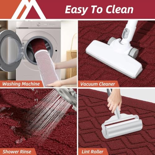COSY HOMEER Kitchen Rugs and Mats 20"x48" Non Slip Kitchen Mats for Floor - Image 6