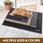 Front Door Mat, Heavy Duty Non-Slip Doormat 29.5"x17", Black - Image 6