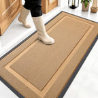 OLANLY Front Door Mat Outside 47x23, All-Season Heavy-Duty Rubber Doormat by OLANLY
