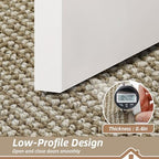 BEQHAUSE Dirt Trapper Door Mat 20" x 32", Non-Slip Washable, Light Beige - Image 4