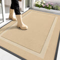 OLANLY Front Door Mat Outside 59x34, All-Season Heavy-Duty Rubber Doormat by OLANLY