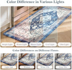Collive Boho Kitchen Rugs Sets of 2 Non Slip Padded Mats, 20"x47"+20"x32" - Image 7