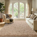 4x6 Beige Fluffy Soft Area Rug Non-Slip for Bedroom Living Room Playroom by ModernHomeDecor