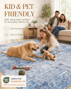 OLANLY 2'6"x12' Washable Runner Rug, Non Slip Carpet for Hallway Kitchen - Image 5