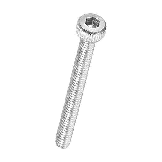 Kozelo 50pcs Socket Head Cap Screws - [M2-0.4 x 20mm] 304 Stainless Steel Allen Socket Drive for Electrical Motor 3D Printing Fan Engine Replacement Use, Silver