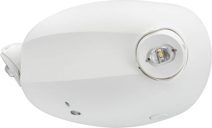 Lithonia Lighting ELM2L UVOLT LTP SDRT M12 Quantum LED Emergency Light, Self-Diagnostics, Remote Test | UVOLT, 220 Lumens, White