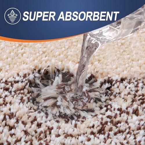 OLANLY Bathroom Rugs Mat 30x20, Extra Soft Absorbent Microfiber Bath Rugs - Image 4
