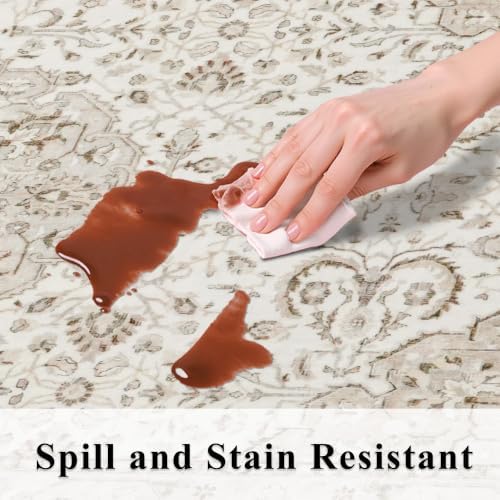 HY HAOYUNLAI Washable 2.6x8 Hallway Runner Rug Kitchen Non-Slip Slim Carpet - Image 6