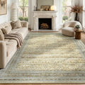 Lofus 8x10 Area Rug for Living Room, Non-Slip Washable Carpet，Beige by Lofus