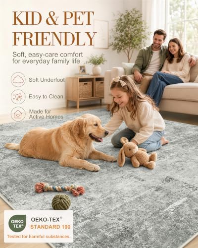 OLANLY 3x6 Washable Runner Rug, Soft Non Slip Carpet for Hallway Kitchen - Image 5