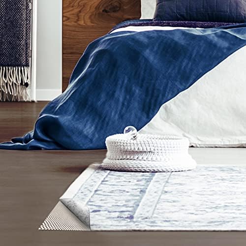 Veken 3x5 Ft Rug Pad Gripper for Hardwood Floors, Non Slip Rug Pads for Area Rugs, Thick Rug Grippers for Tile Floors, Under Carpet Anti Skid Mat, Keep Your Rugs Safe and in Place - Image 2