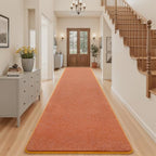 AROGAN 3x10 Runner Rug for Hallway, Long Runner Rugs Non Slip, Orange by AROGANAREARUG