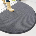 OLANLY Half Circle Front Door Mat 40x32, Waterproof Heavy-Duty Doormat by OLANLY