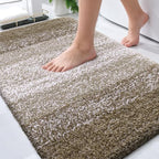 OLANLY Bathroom Rugs Mat 36x24, Extra Soft Absorbent Microfiber Bath Rugs by OLANLY