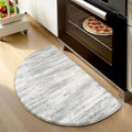 KIMODE Anti Fatigue Kitchen Mats for Floor, Abstract Half Moon Kitchen Rug by StayinComfortCookwithJoy