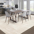 pmtsns Area Rugs 9x12 for Living Room: Washable Rug Modern Abstract Neutral Soft Non-Slip Low-Pile Indoor Large Carpet for Bedroom Dining Room Playroom Home Office (Beige, 9'x12') - Image 6