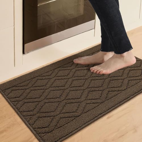 COSY HOMEER Kitchen Rugs and Mats 20"x30" Non Slip Kitchen Mats for Floor by COSYHOMEER