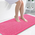 OLANLY Bathroom Runner Rugs 45x27, Extra Soft Absorbent Chenille Bath Rugs by OLANLY