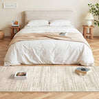 2x6 Runner Rug Non Slip,Washable Hallway Runner Rug,Brown - Image 5