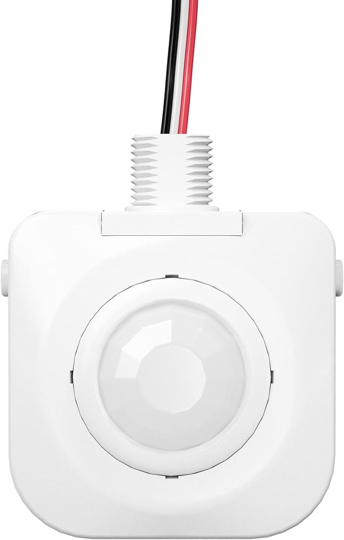 EverElectrix 50 Pack Ceiling Occupancy Motion Sensor, Passive Infrared Technology, High Bay Fixture Mount 360 Degree, Hard-Wired, 120-277 VAC, Commercial/Industrial Grade