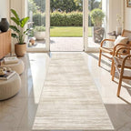 2x8 Runner Rug Non Slip,Washable Hallway Runner Rug,Brown - Image 3