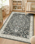 OLANLY 3x4 Washable Accent Rug, Soft Non Slip Carpet for Entryway Bedside by OLANLY
