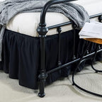 Bed Skirt Full Size Ruffled Bed Skirt with Split Corners - Image 4