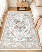 OLANLY 3x8 Washable Area Rug, Soft Non Slip Carpet for Living Room by OLANLY