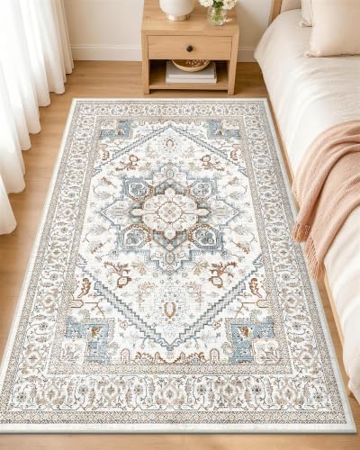 OLANLY 3x8 Washable Area Rug, Soft Non Slip Carpet for Living Room by OLANLY