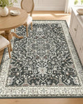 OLANLY 3x5 Washable Accent Rug, Soft Non Slip Carpet for Entryway Bedside by OLANLY
