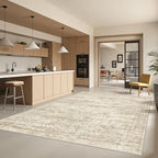 5x7 Area Rugs for Living Room,Large Washable Rug,Beige - Image 3