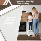 COSY HOMEER Kitchen Rugs and Mats 20"x48" Non Slip Kitchen Mats for Floor - Image 4