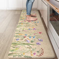KIMODE Anti Fatigue Kitchen Mat, Cushioned Farmhouse Kitchen Runner Rug by StayinComfortCookwithJoy