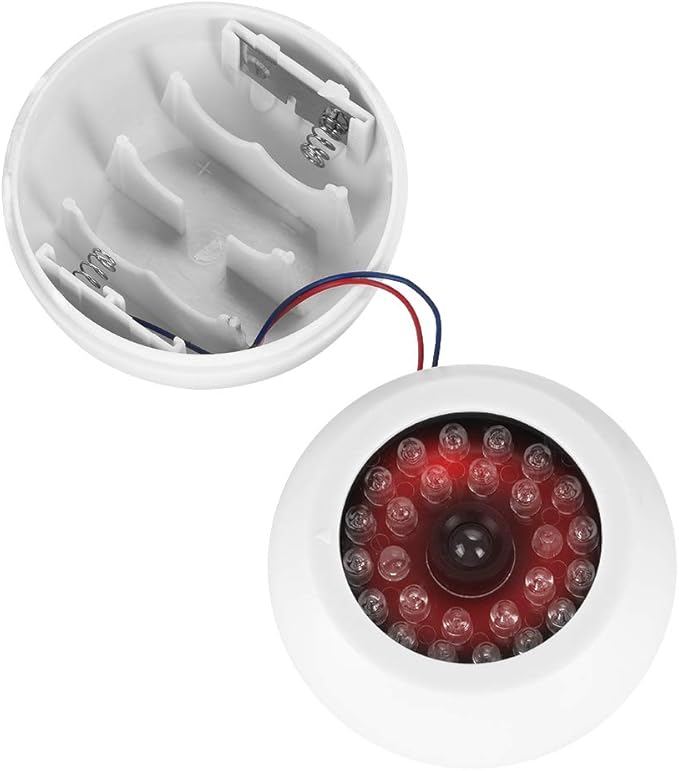 generic Wireless Indoor Outdoor Dome Simulated Surveillance Camera with 30pcs Dummy IR LEDs